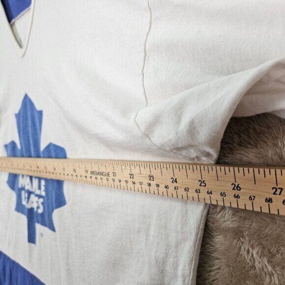 Vintage Toronto Maple Leafs Shirt Doug Gilmour #93 Men's Size XL Long Sleeve NHL - Picture 7 of 16